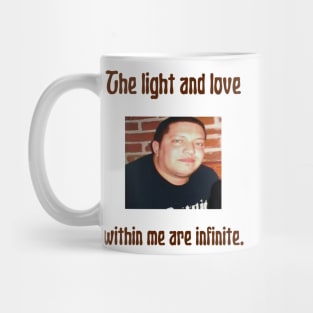 Sal Vulcano Light and Love Meme Mug